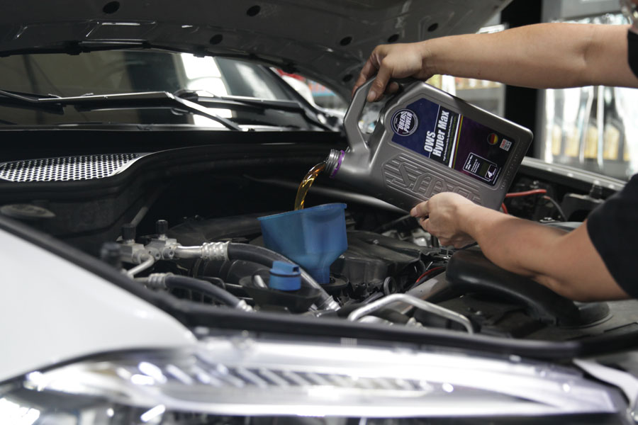BMW F15 X5 40D ENGINE OIL 영통 고객분의 차량 합성유 교환 20 BMW X5 합성유