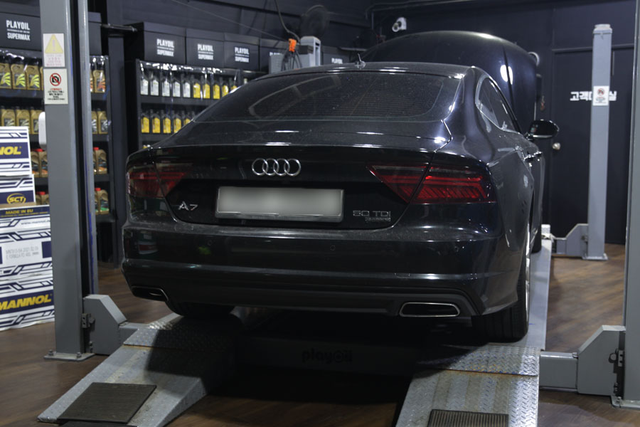 아우디 A7 50TDI 합성유 교환 엔진오일, 디퍼렌셜오일, 브레이크액 모두 1 001 IMG 0725