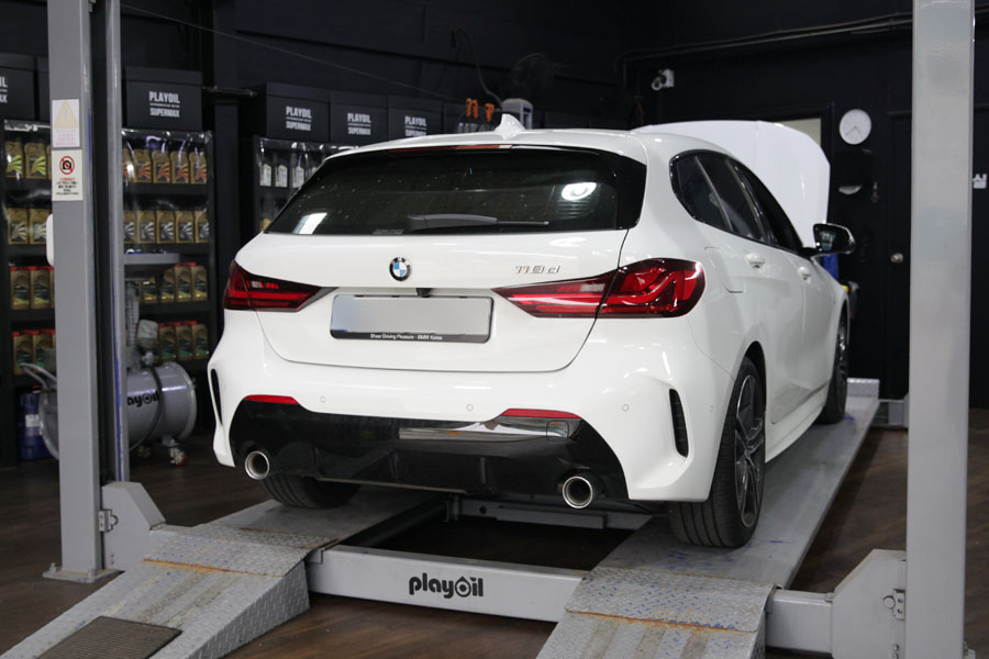 콤팩트한 F40 BMW 118D 합성유 교환 꾸준하게 1 001 IMG 0908