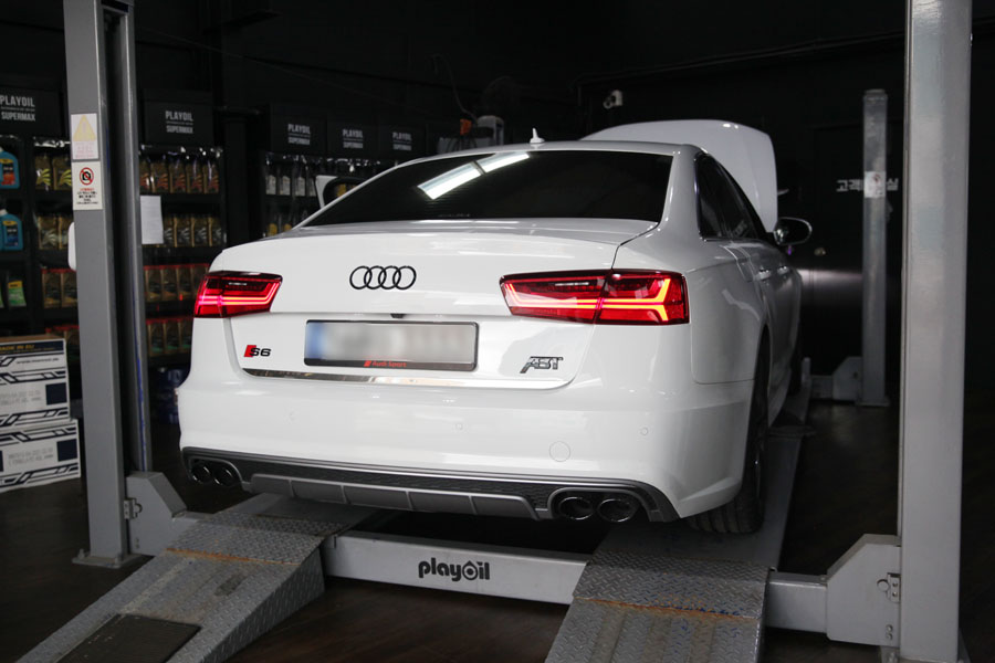 아우디 A6 55TDI 엔진오일