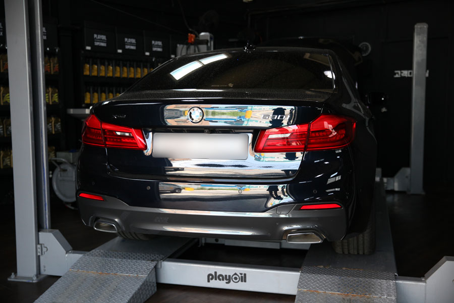 BMW G30 530I 엔진오일 교환 수원에서 합성유는 필수! 1 001 IMG 2681