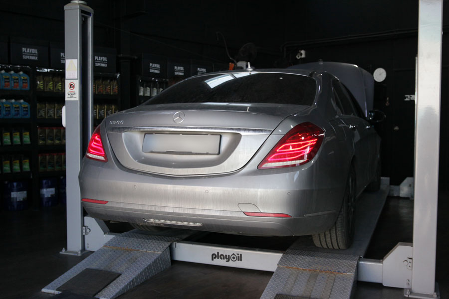 벤츠 S350D 합성 엔진오일