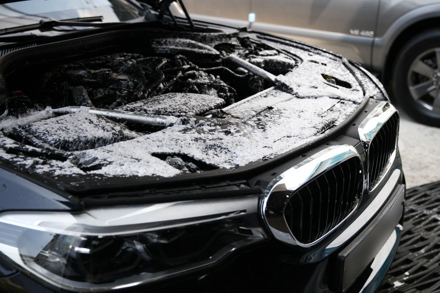 BMW G30 530I 엔진오일 교환 수원에서 합성유는 필수! 11 011 IMG 2686