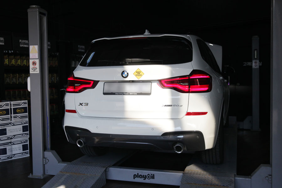 BMW G01 X3 합성유 교환을 위해 영통 신동에서 방문해주셨어요 1 021 IMG 1225
