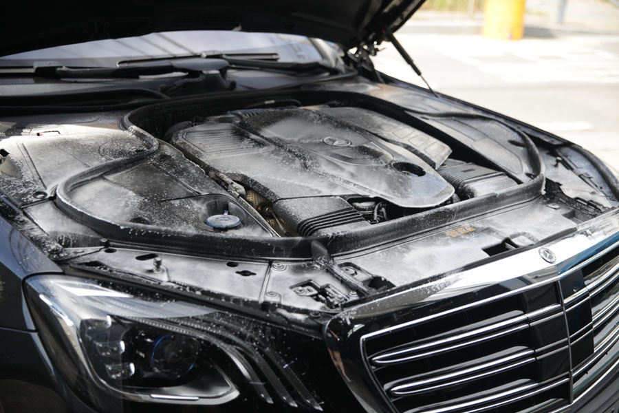 벤츠 W222 S350D 엔진오일과 디퍼렌셜오일 교환 합성유 사용을 위해 광교에서 방문해주셨어요 32 031 IMG 3534