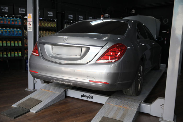 벤츠 S350 디젤 합성유 사용으로 내구성 유지 1 벤츠 S350 디젤 합성유 교환