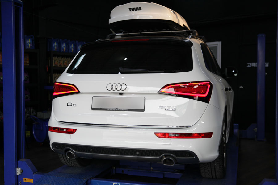 아우디 Q5 45TDI 합성유로 신차 길들이기 엔진오일 교환 1 001 IMG 7526