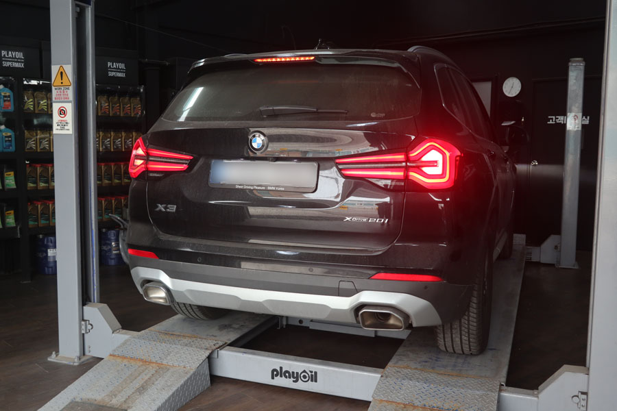 BMW X3 엔진오일 교환하는 곳은 합성유 전문점 1 001 IMG 8017