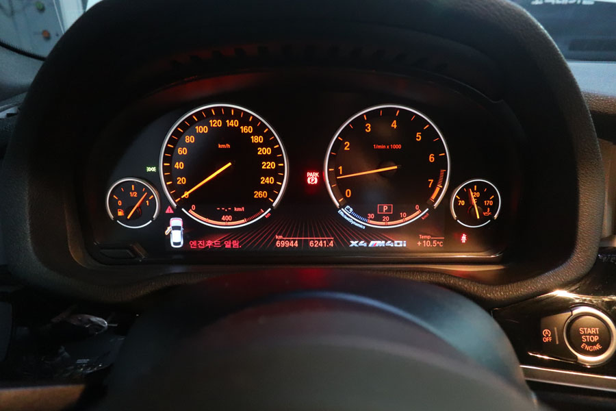 BMW X4 M40I 합성엔진오일 교환 4 004 IMG 5884