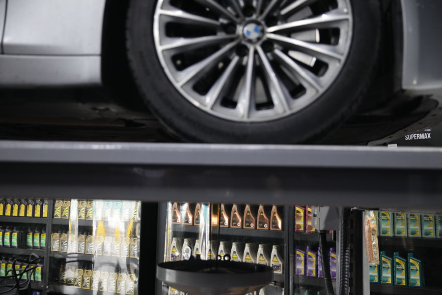 BMW 750LI 합성유 교환과 엔진플러싱 7 007 IMG 7356
