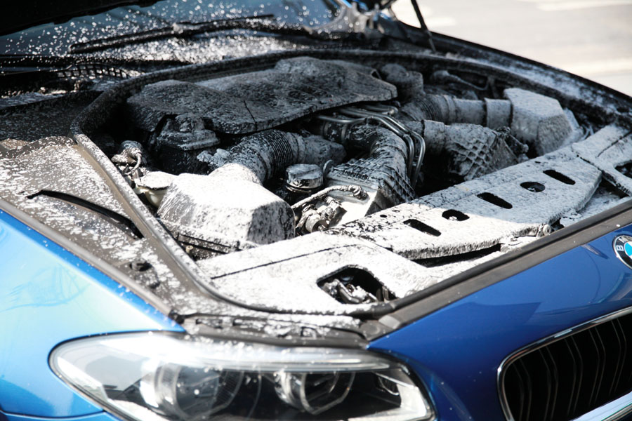 BMW F10 M5 엔진오일 독일의 합성유 교환 21 022 IMG 3829