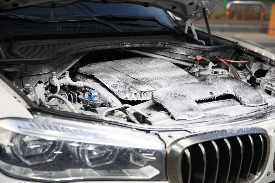 BMW X6 40D 엔진오일을 깔끔하게 플러싱 후 합성유 교환 23 024 IMG 9849