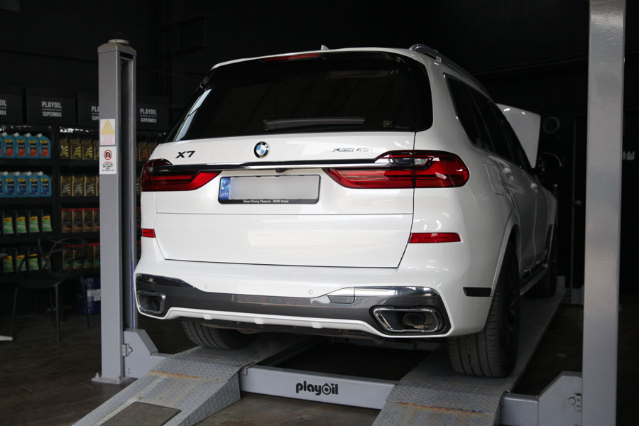 BMW G07 X7 신차 길들이기 엔진오일 수원 플레이오일에서 교환 1 001 IMG 7883