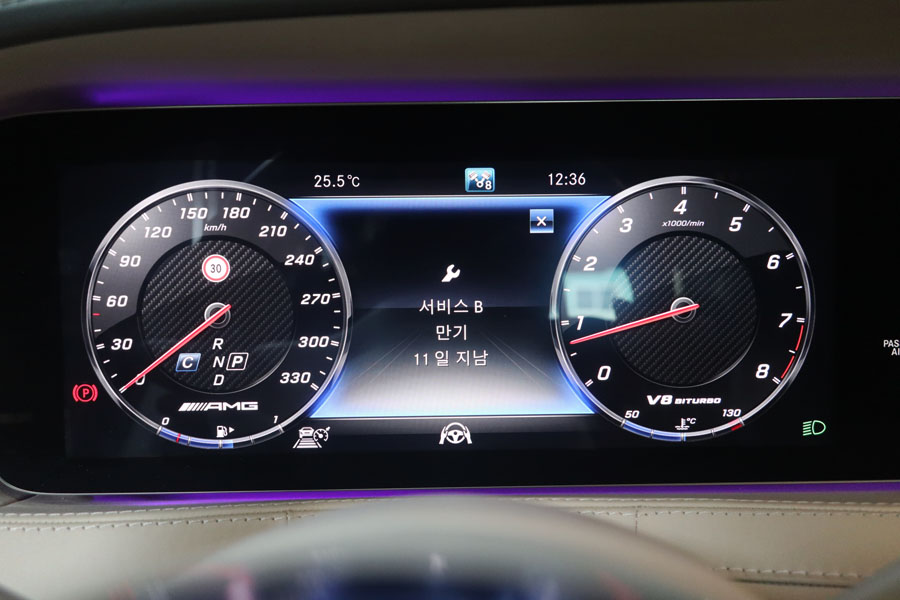 W222 벤츠 S63 AMG 엔진오일 교환은 고성능 차량에 걸맞은 합성유 사용 3 003 IMG 0674