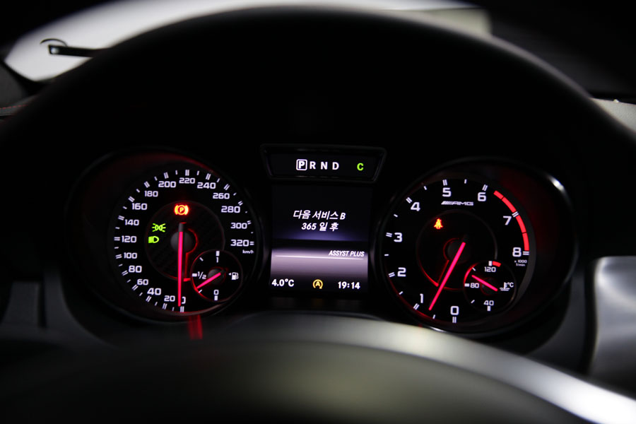 벤츠 CLA45 AMG 엔진오일은 합성유로 세팅 5 005 IMG 3365