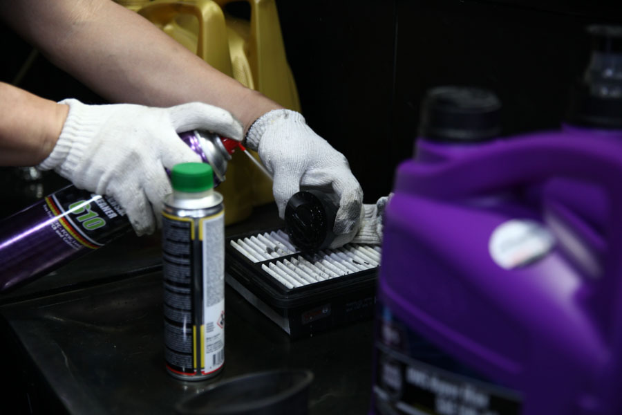 보기 드문 벤츠 E350 디젤 합성유 교환 10 010 IMG 3486