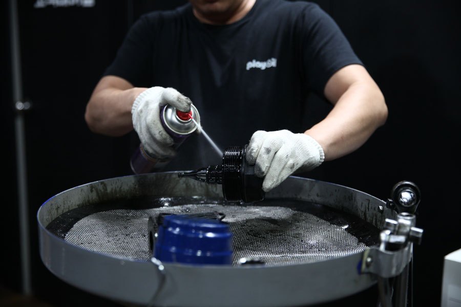 보기 드문 벤츠 E350 디젤 합성유 교환 11 011 IMG 3487