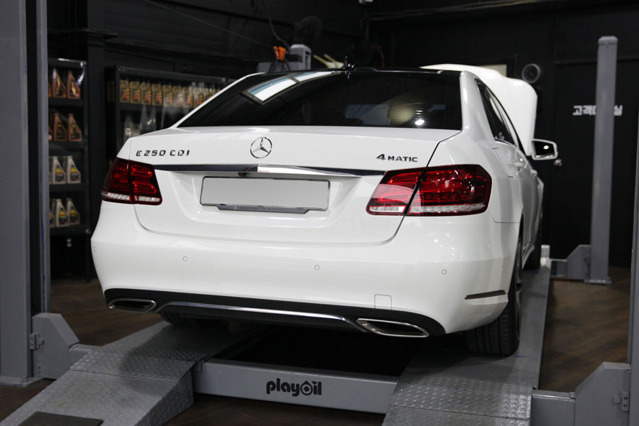벤츠 E250 CDI 엔진오일 교환 정숙한 합성유로 1 015 IMG 3926