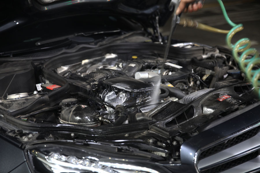 보기 드문 벤츠 E350 디젤 합성유 교환 16 016 IMG 3497