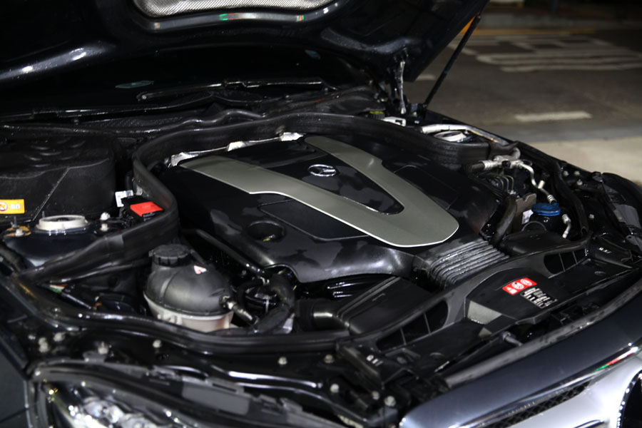 보기 드문 벤츠 E350 디젤 합성유 교환 18 018 IMG 3499