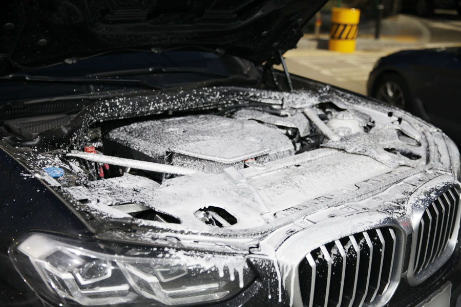 수원 합성유 전문점에서 BMW G01 X3 20I 엔진오일 교환 작업 철저한 점검까지 19 018 IMG 9199