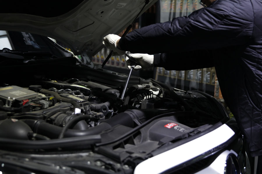 벤츠 E250 CDI 엔진오일 교환 정숙한 합성유로 7 021 IMG 3925