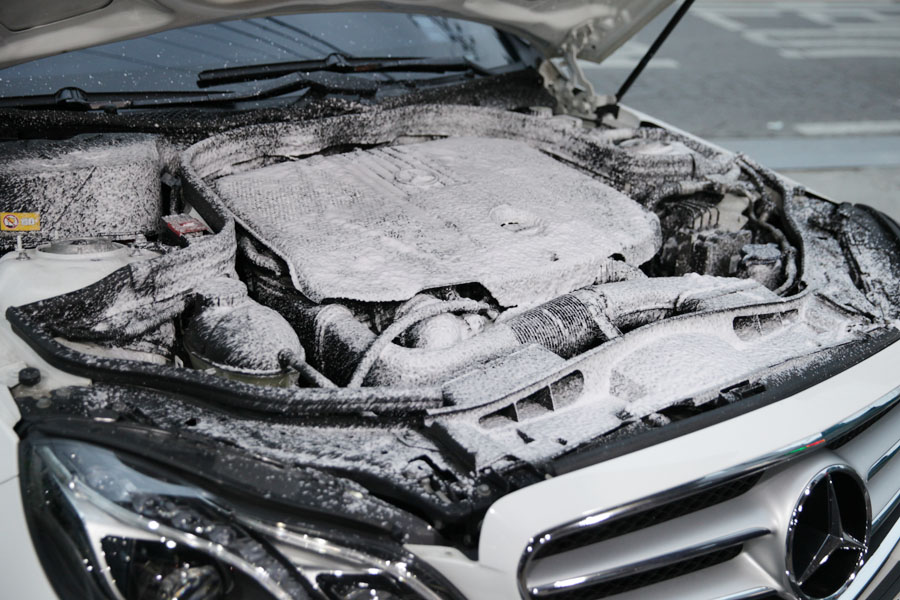 벤츠 E250 CDI 엔진오일 교환 정숙한 합성유로 16 030 IMG 3940