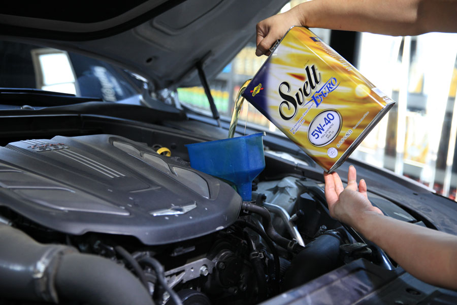 제네시스 G80 스포츠 엔진오일 교환 합성유 추천 15 제네시스 G80 스포츠 엔진오일 교환