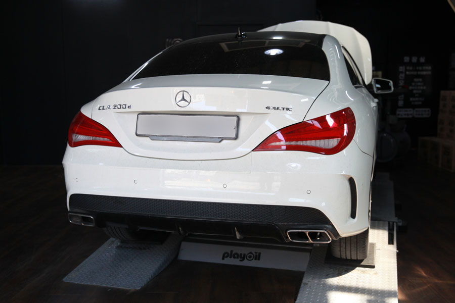 동탄에서 수원으로 벤츠 CLA200D 합성유 교환을 위한 방문 1 001 IMG 0662