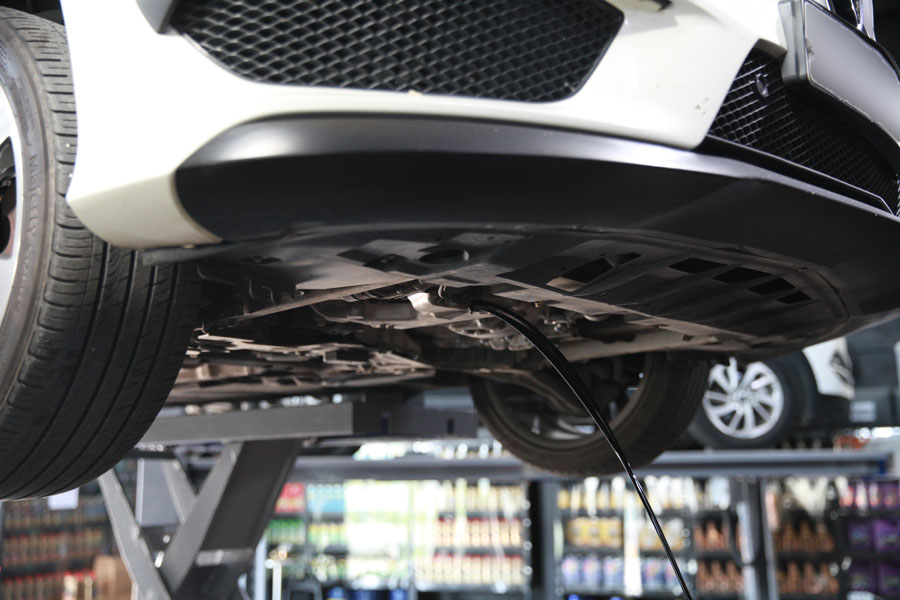 동탄에서 수원으로 벤츠 CLA200D 합성유 교환을 위한 방문 3 003 IMG 0638