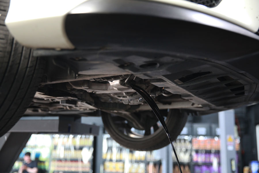 동탄에서 수원으로 벤츠 CLA200D 합성유 교환을 위한 방문 9 벤츠 CLA200D 합성유 교환