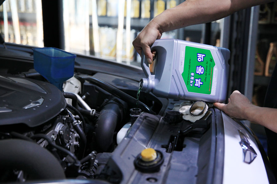 제네시스 G80 스포츠 엔진오일 교환 합성유 추천 11 011 IMG 8374