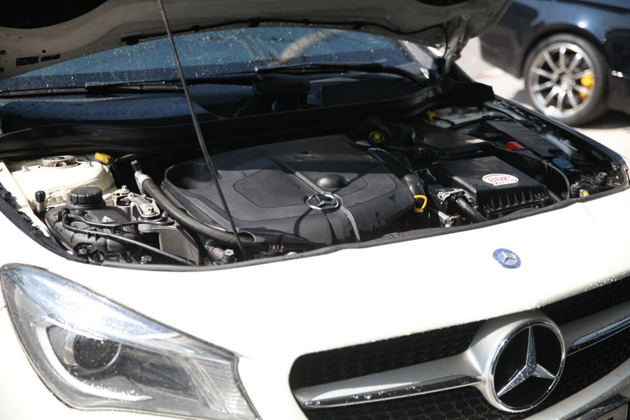 동탄에서 수원으로 벤츠 CLA200D 합성유 교환을 위한 방문 13 014 IMG 0667