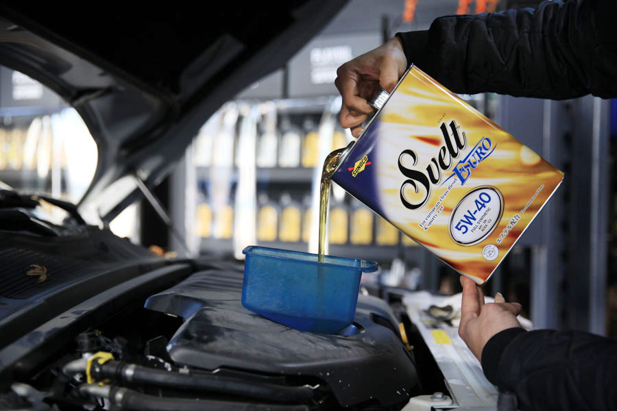 동탄에서 이보크 합성유 교체를 위해 오셨습니다 20 이보크 합성유 교체