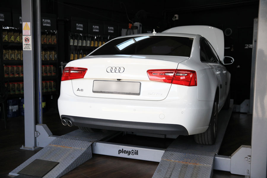 아우디 A6 2.0TDI 엔진오일 교체는 바로 이곳에서 1 001 IMG 5325