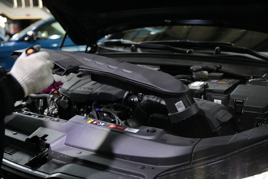 KIA K시리즈 K5 DL3 엔진오일 교환 합성유 추천으로 5 005 IMG 5495