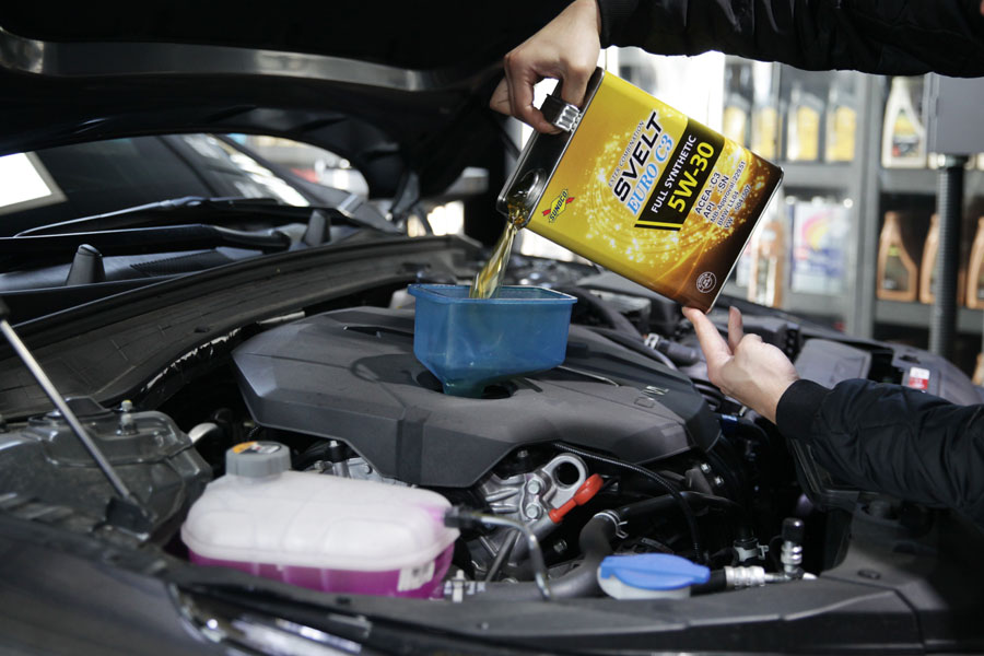 KIA K시리즈 K5 DL3 엔진오일 교환 합성유 추천으로 16 015 IMG 5508