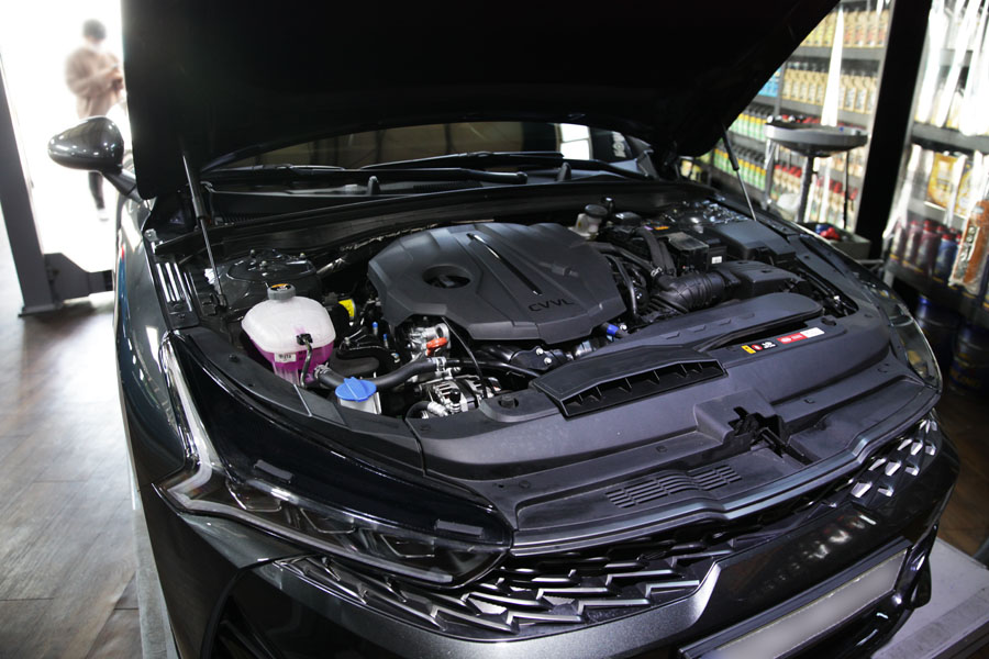 KIA K시리즈 K5 DL3 엔진오일 교환 합성유 추천으로 19 018 IMG 5511