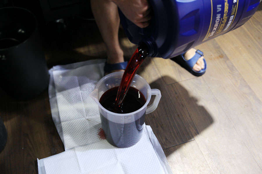 포드 익스플로러 미션오일 교체 및 합성유 교환을 완벽하게 18 018 IMG 9351