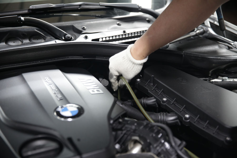 BMW F36 420D 엔진오일 교체