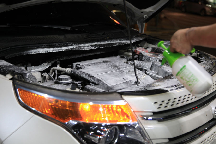 포드 익스플로러 미션오일 교체 및 합성유 교환을 완벽하게 31 032 IMG 9372