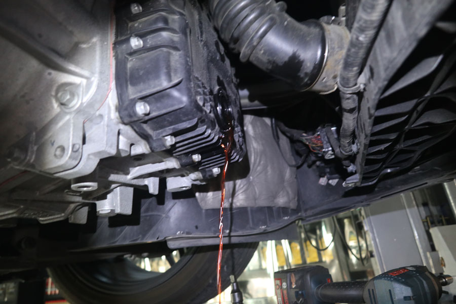 싼타페TM 미션오일 교체