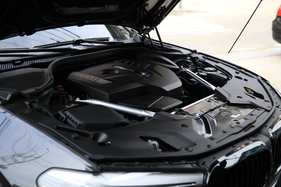 BMW 530I 길들이기 엔진오일 교체 합성유로 작업완료 21 000 IMG 7786