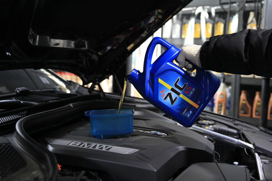 BMW 530I 길들이기 엔진오일 교체 합성유로 작업완료 5 005 IMG 7756