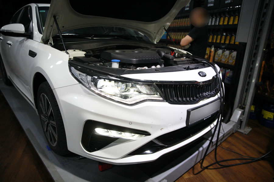 올뉴K5 LPI 미션오일 교환