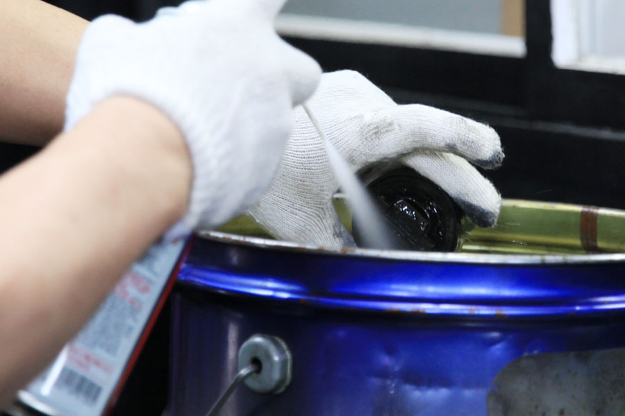 벤츠 S350D 엔진오일 교환 작업 시 엔진내부 세척 및 전체 점검 11 011 IMG 4416