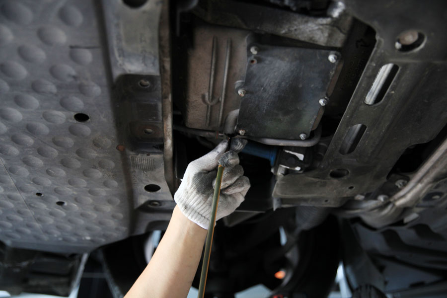 벤츠 S350D 엔진오일 교환 작업 시 엔진내부 세척 및 전체 점검 16 015 IMG 4425