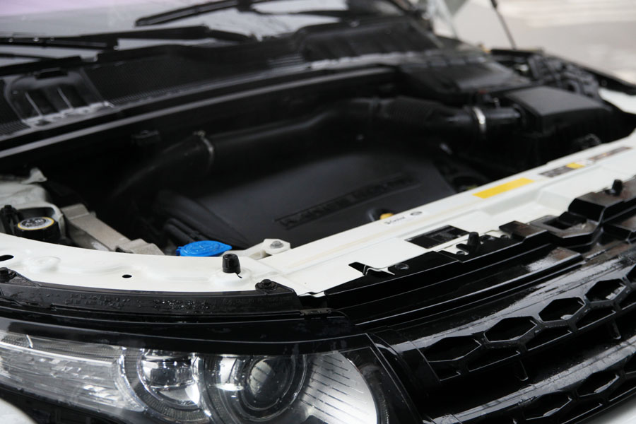 랜드로버 레인지로버 이보크 디젤 엔진오일 교환