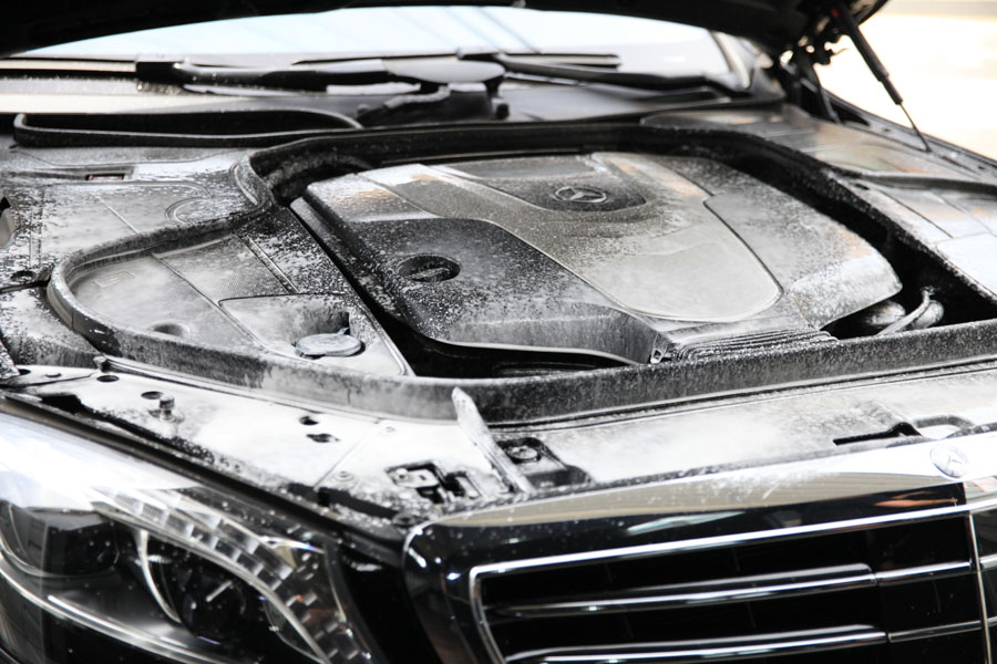 벤츠 S350D 엔진오일 교환 작업 시 엔진내부 세척 및 전체 점검 20 019 IMG 4431