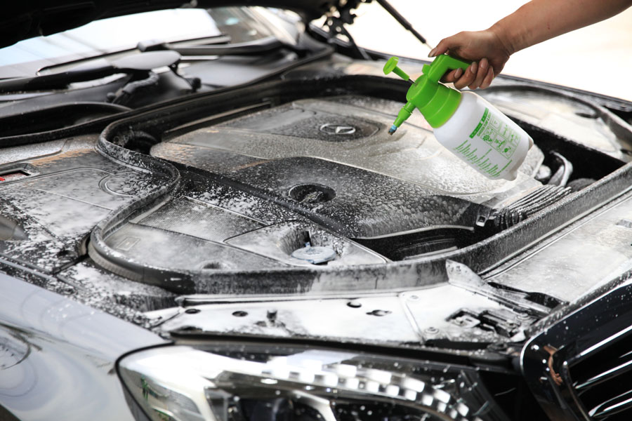 벤츠 S350D 엔진오일 교환 작업 시 엔진내부 세척 및 전체 점검 21 020 IMG 4432